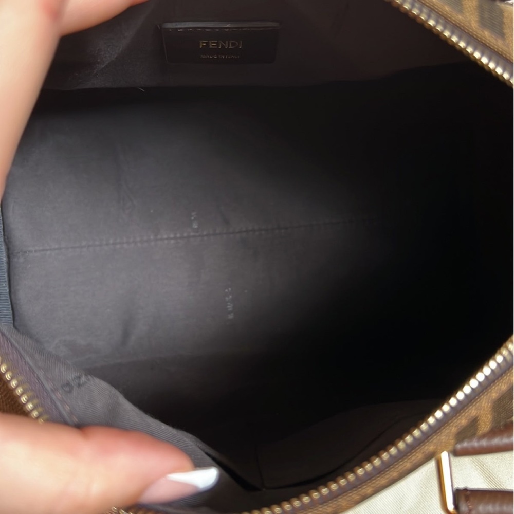 Fendi Tobacco Zucca Boston bag - Picture 12 of 16